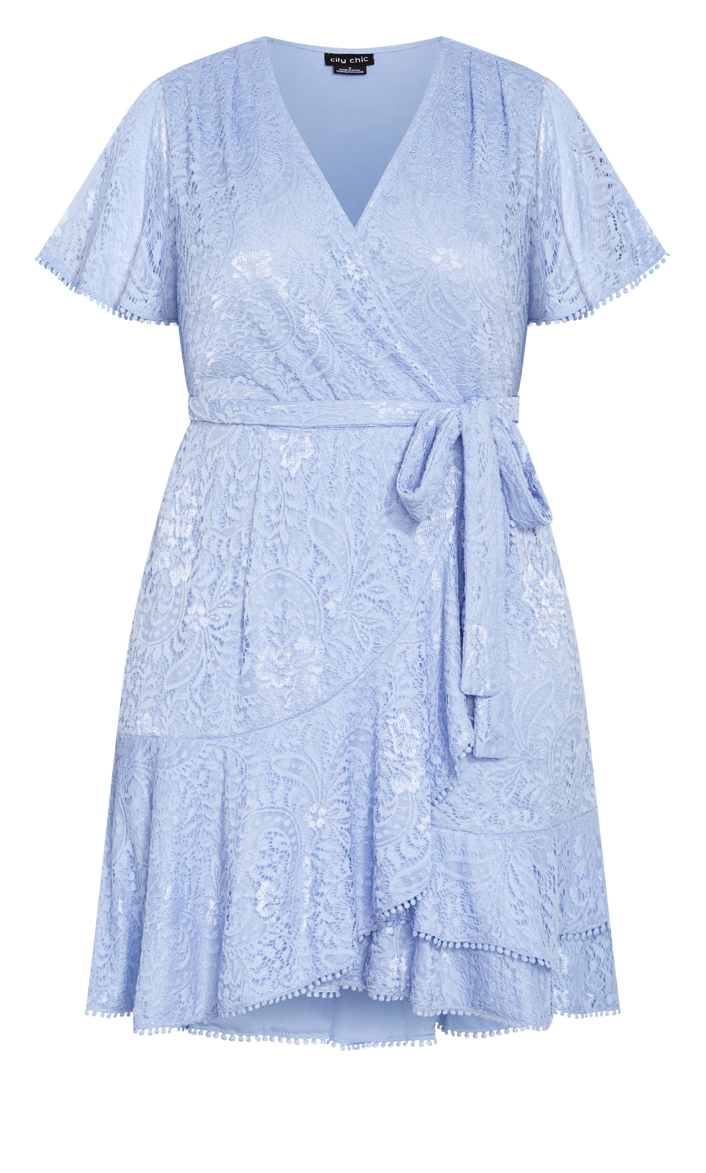 Sweet Lace Dress - sky blue, BLUE, alternate image number 3