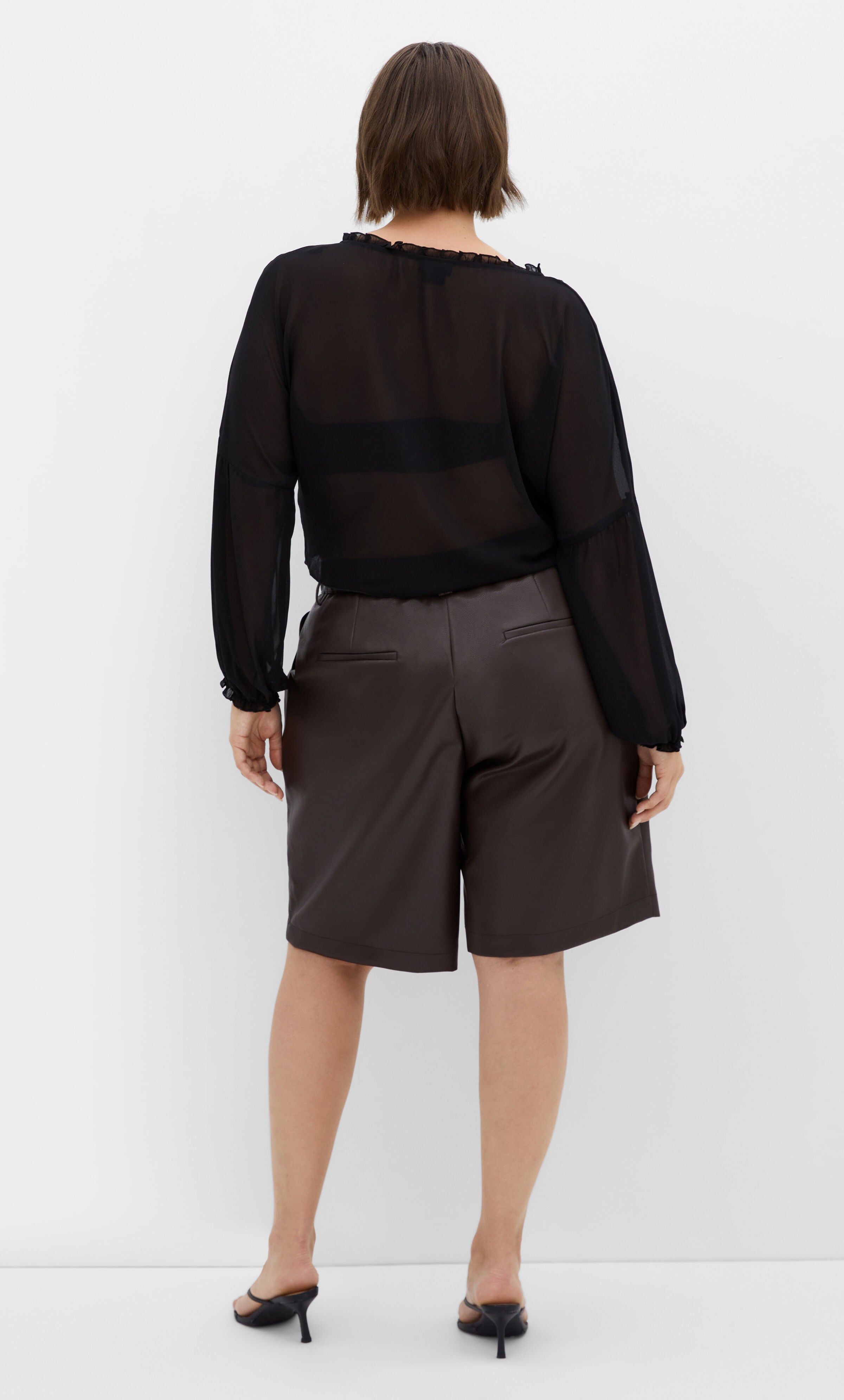 Corina Plain Top - black, BLACK, alternate image number 2