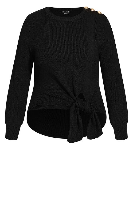 Royal Sweater - black, BLACK, alternate image number 5