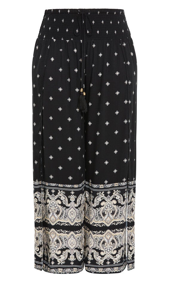 Sky Pant - black, BLK WILD LOVE, alternate image number null
