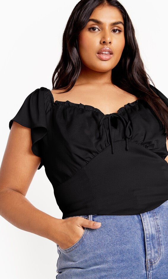 Mae Top - black, BLACK, hi-res image number null
