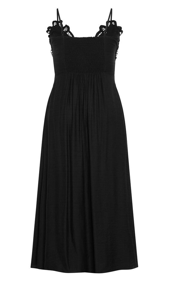 Martina Maxi Dress - black, BLACK, alternate image number 4