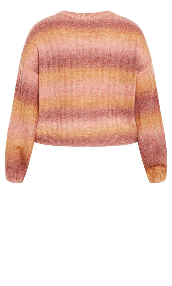 Shay Sweater - amber, ORANGE, alternate image number 5