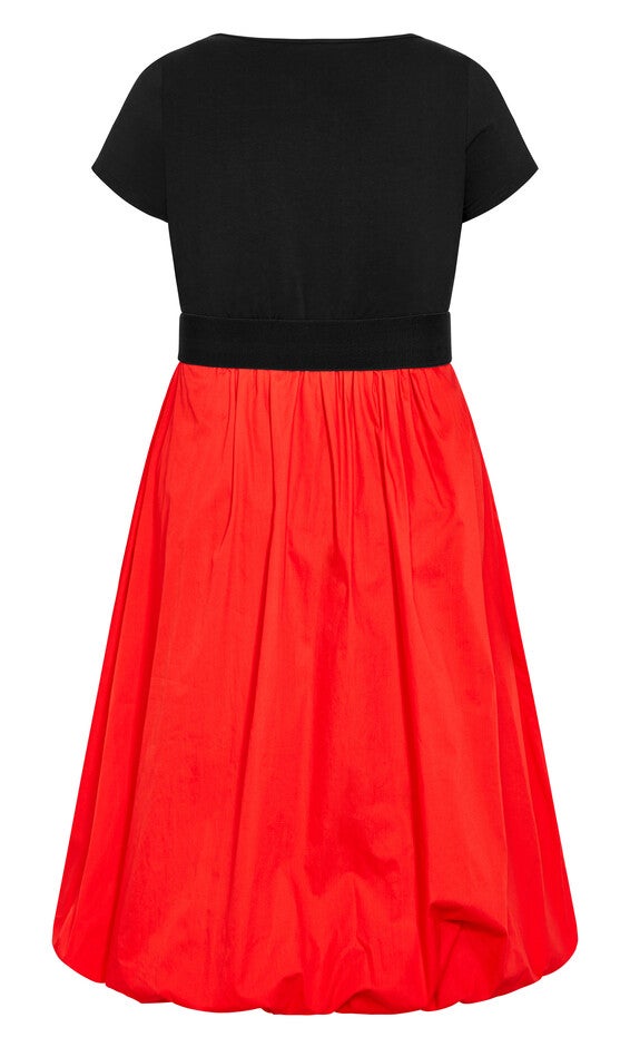 Paris Days Dress - tigerlily, TIGERLILY/BLACK, alternate image number 5