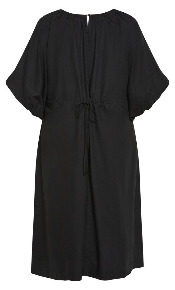 Midi Jamie Dress - black, BLACK, alternate image number 4