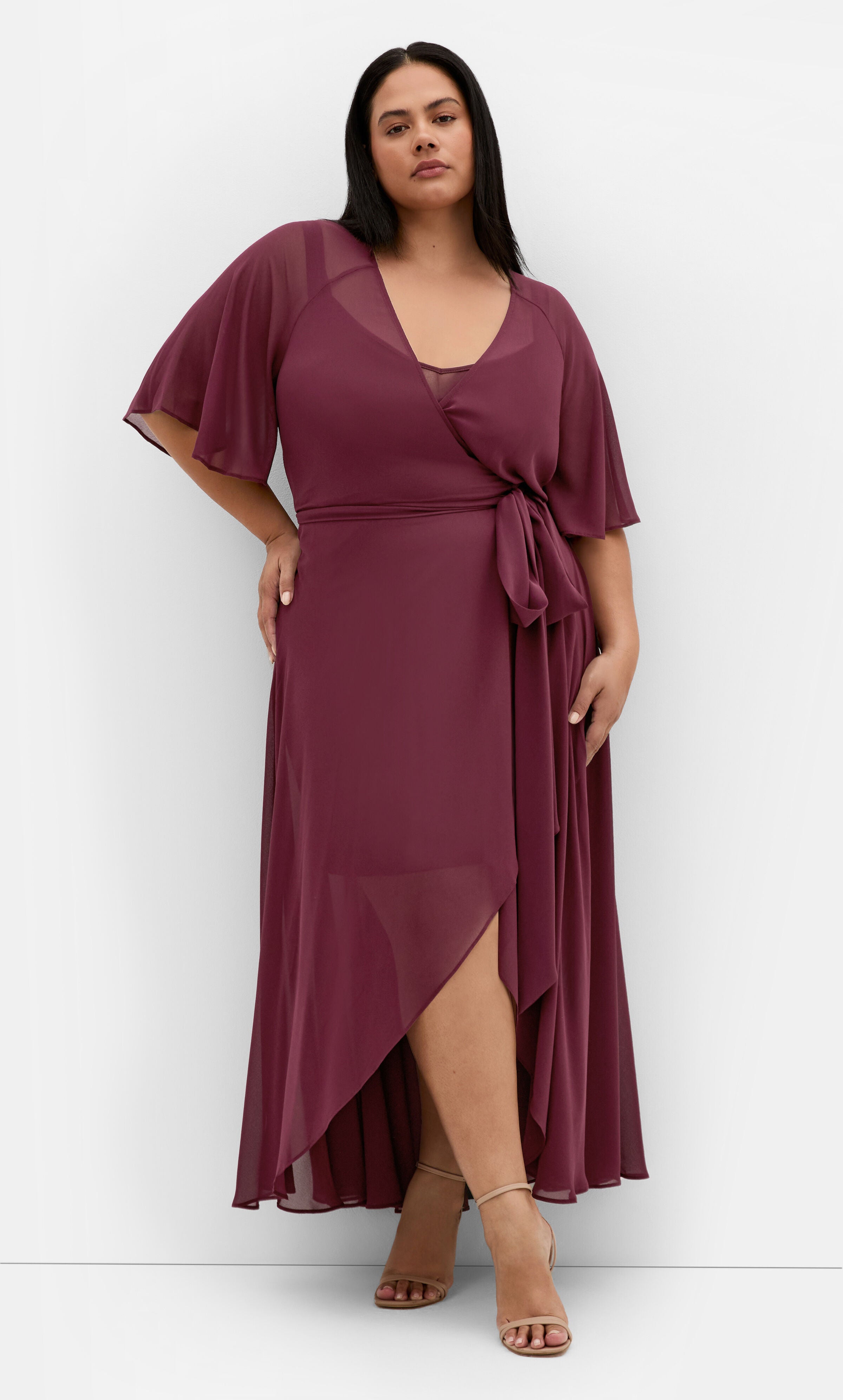 Lovers Lane Dress - burgundy, RED, hi-res image number 0