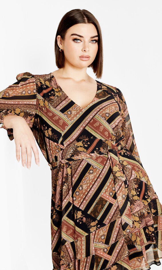 Harlee Dress - angelina print, ANGELINA, alternate image number 4