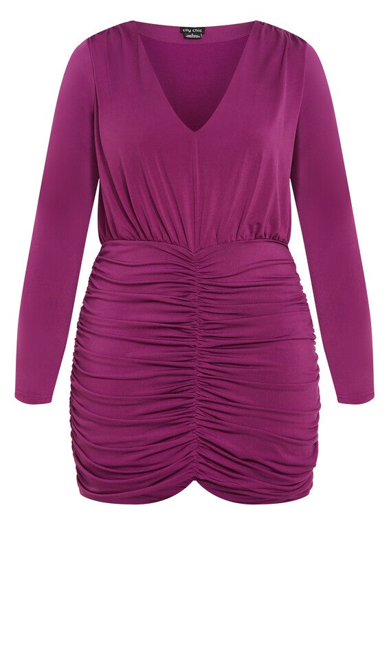Sassy Sue Dress - phlox, PURPLE, alternate image number 3