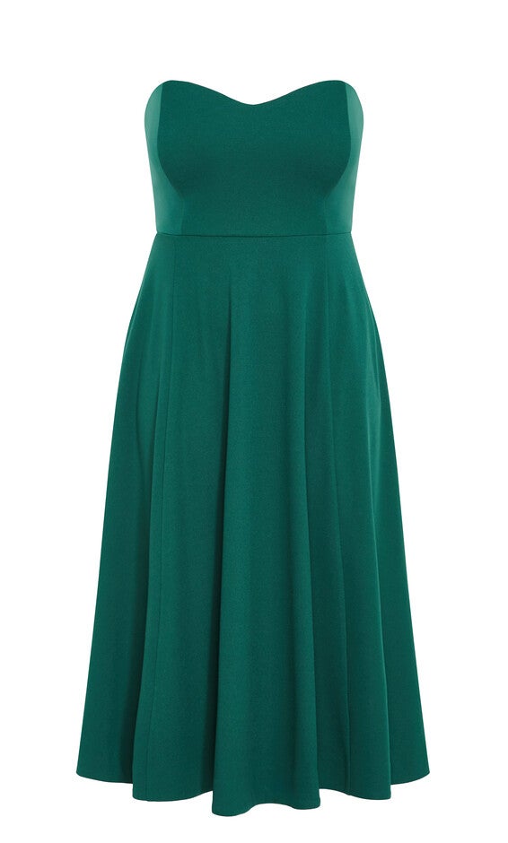Sweet Flare Dress - sea green, GREEN, alternate image number 6