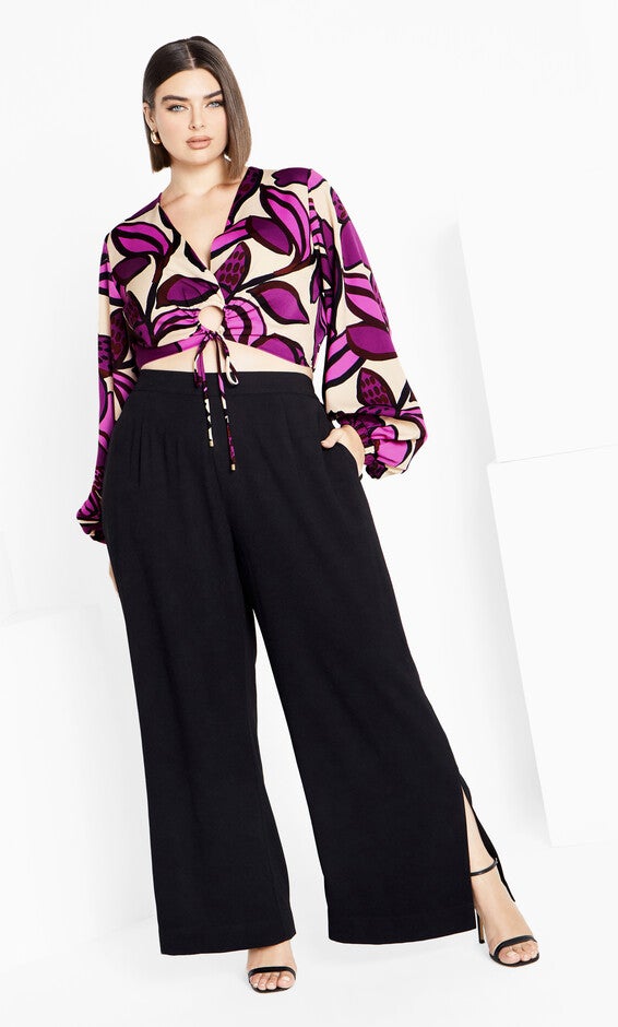 Fiesta Print Top - magenta, FIESTA, alternate image number null