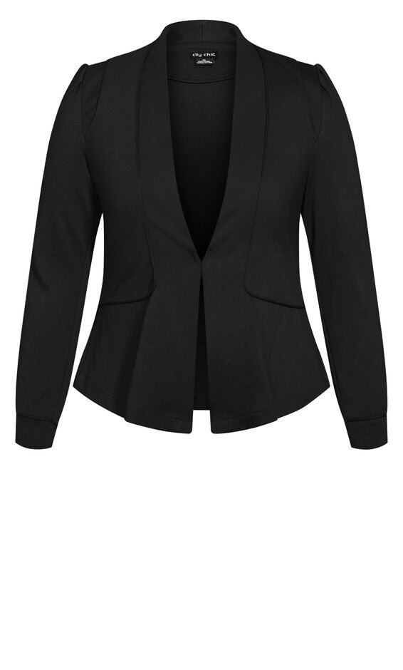Piping Praise Jacket - black, BLACK, alternate image number null