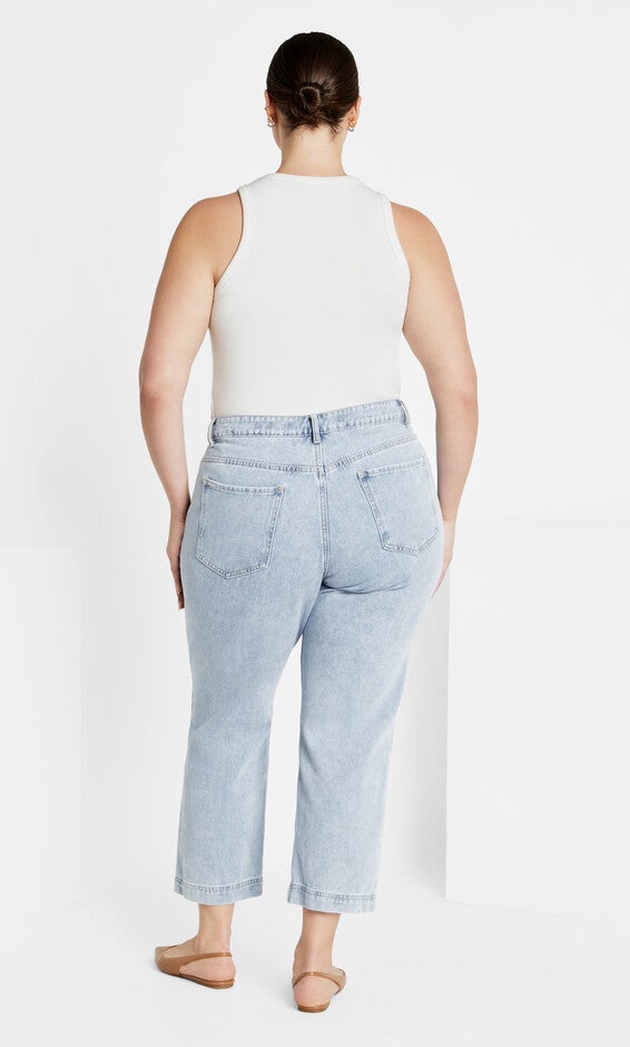Harley Kenia Straight Jean - denim light, DENIM, alternate image number 3