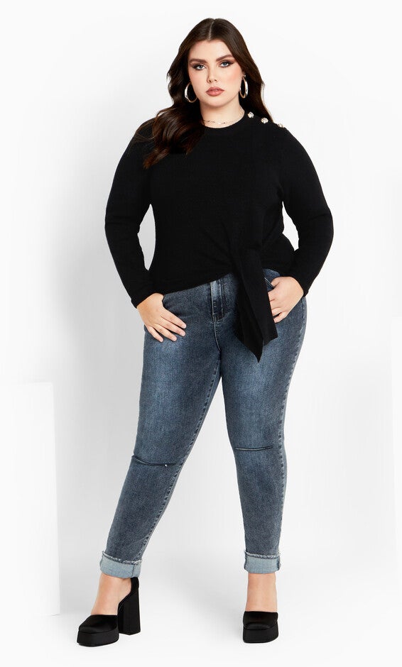 Royal Sweater - black, BLACK, alternate image number 3