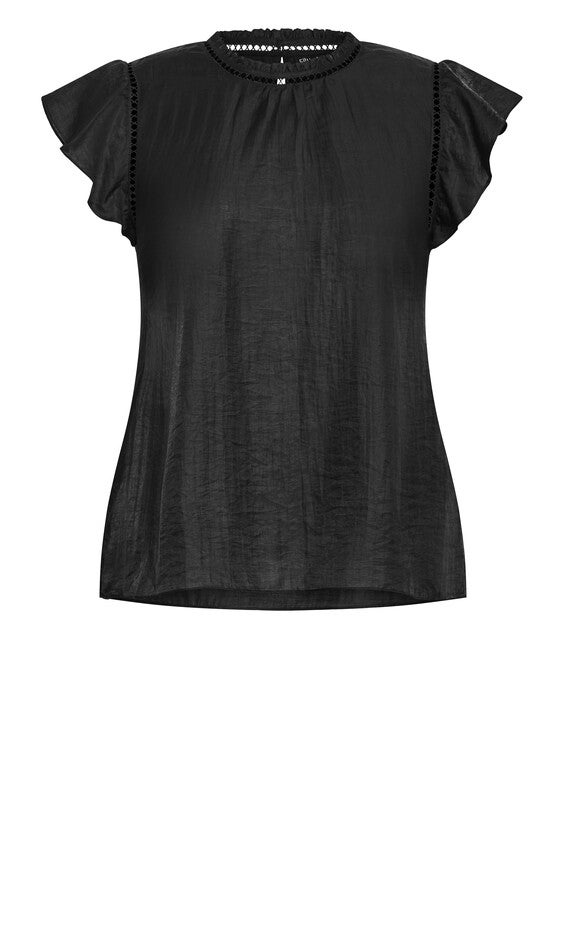 Lorelai Top - black, BLACK, alternate image number 4