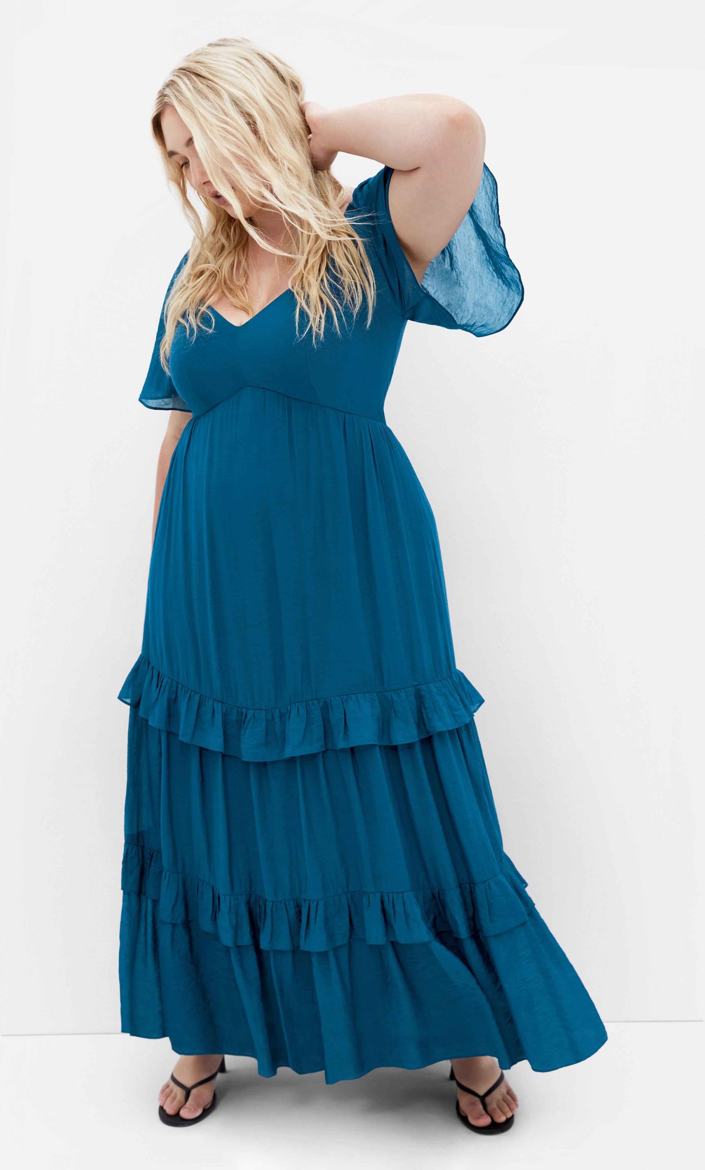 Marci Maxi Dress - poseidon, BLUE, hi-res image number 0