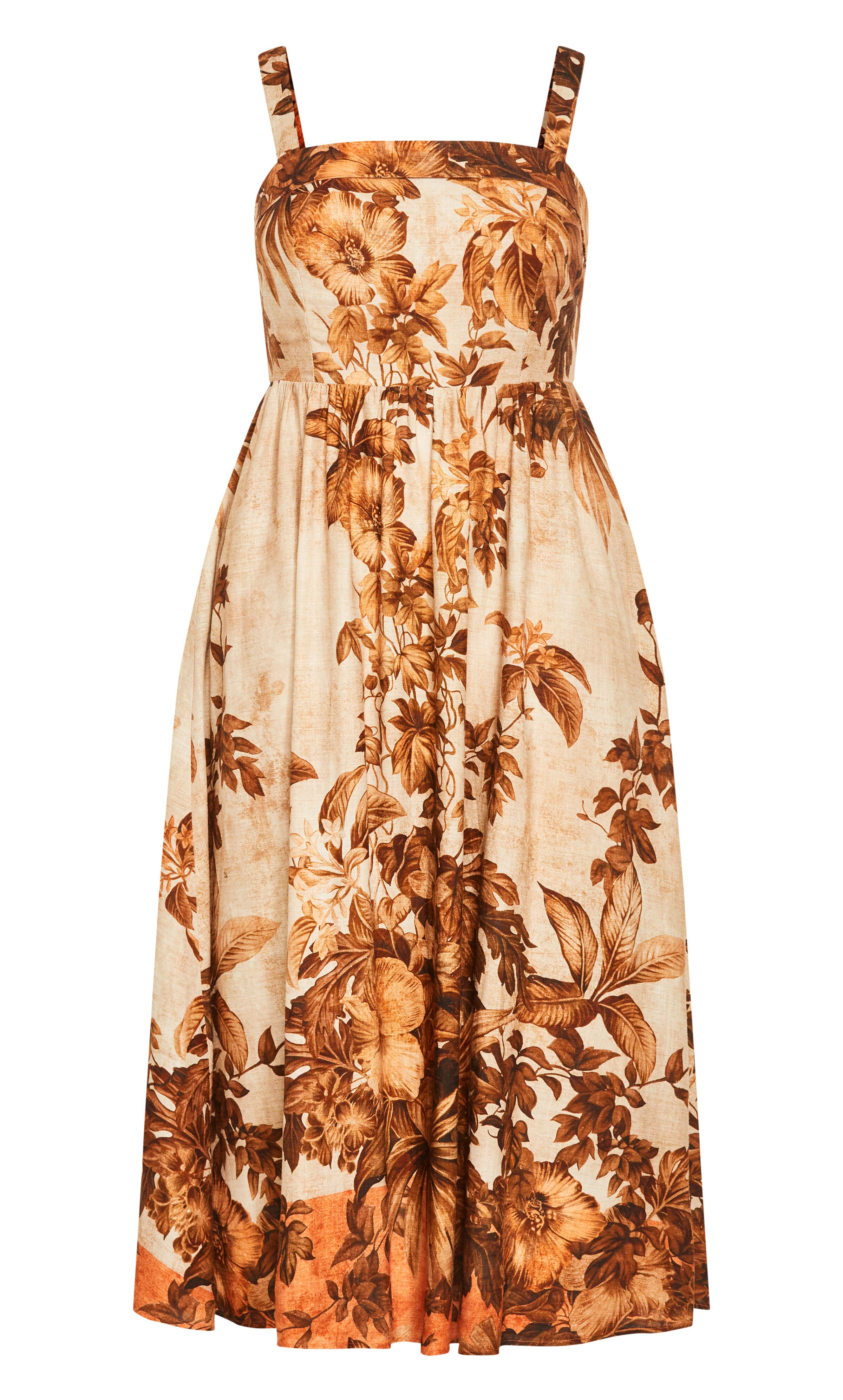Swept Away Maxi Dress - caramel, SWEPT, alternate image number 3