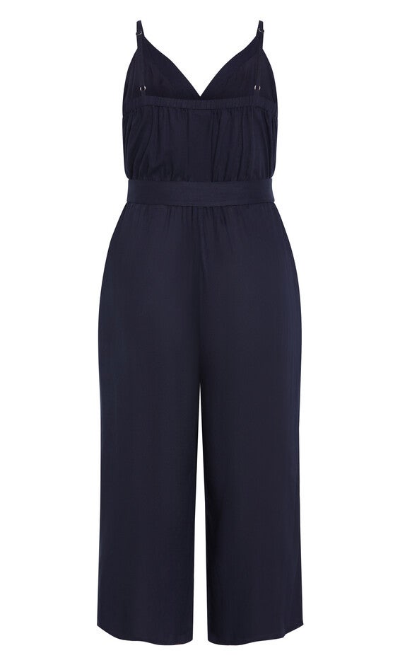 Lina Jumpsuit - navy, BLUE, alternate image number 5
