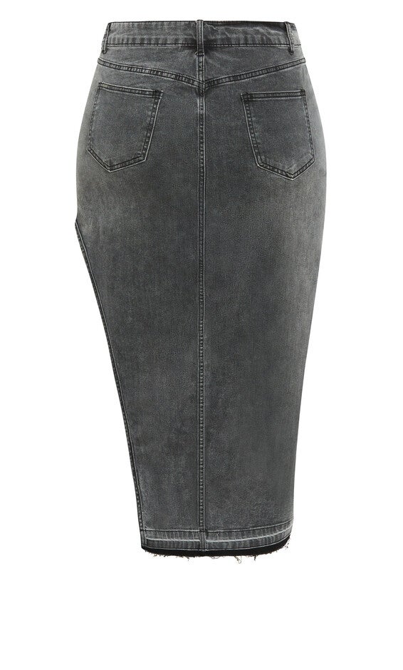 Remi Skirt - black wash, BLACK, alternate image number null