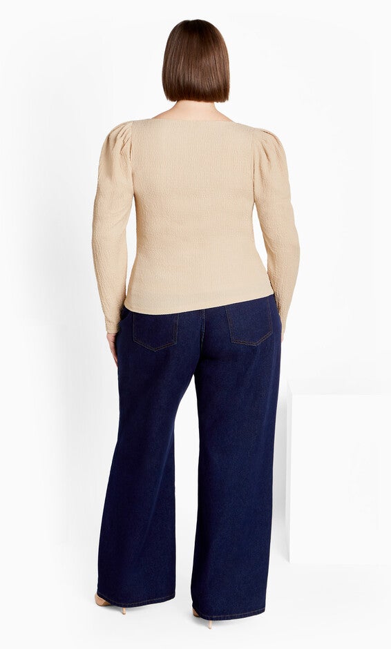 Mysteria Top - latte, BEIGE, alternate image number 2