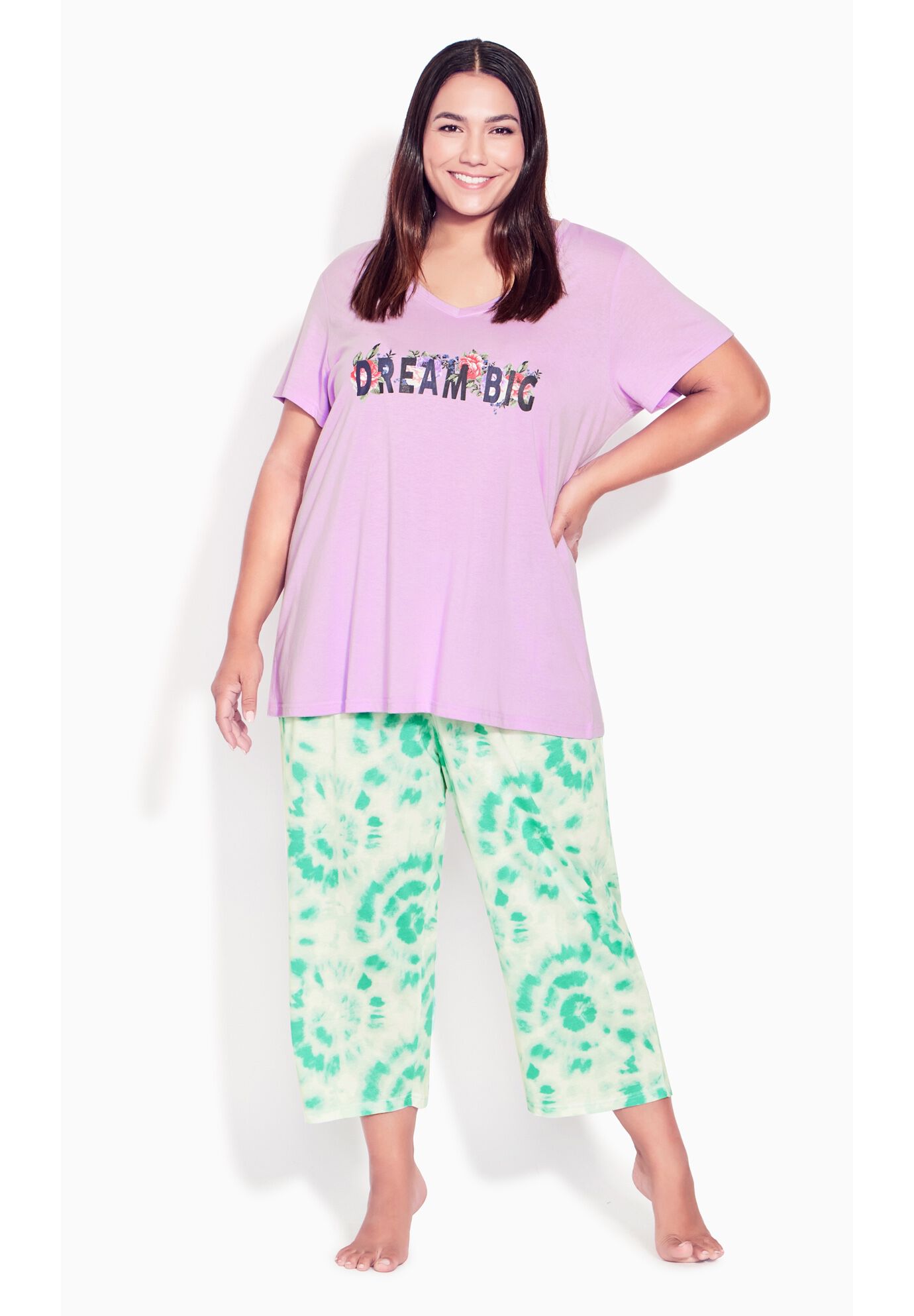 Dream Big Sleep Top, DREAM BIG, on-hover image number 1