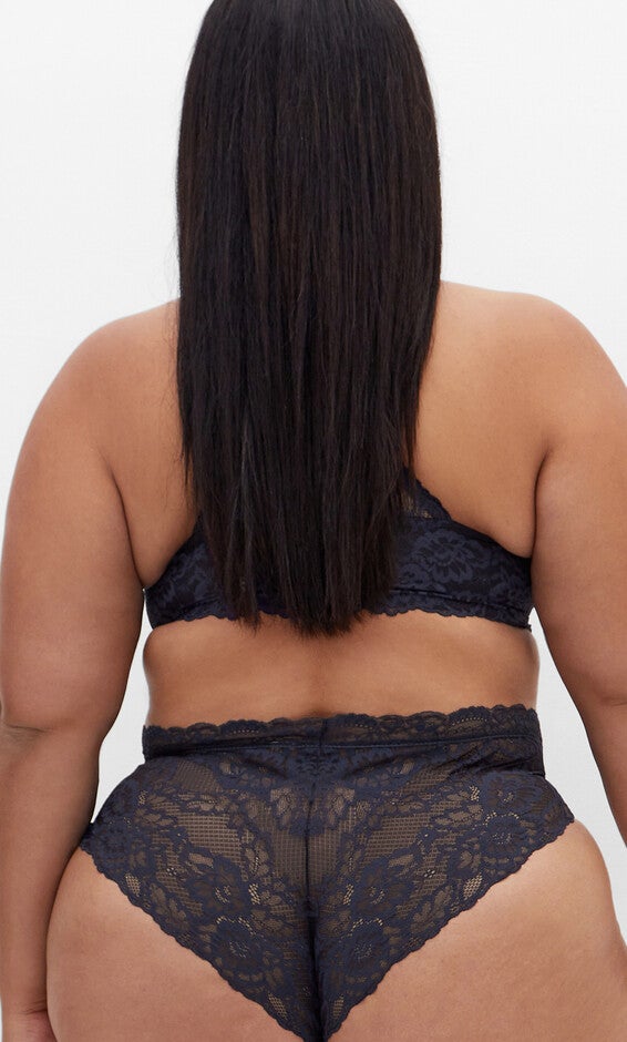 Adore Luxe Racerback Push Up Bra - midnight, BLUE, alternate image number 1
