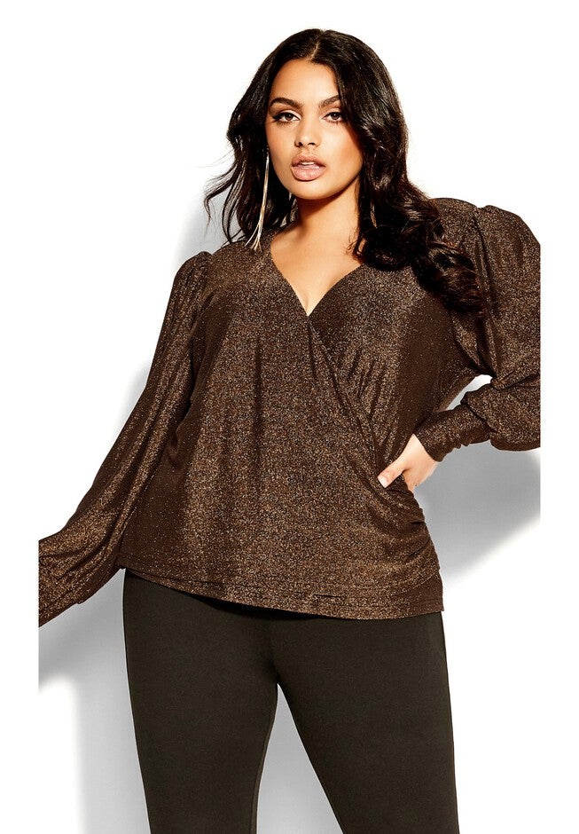 Glowing Top - bronze, BRONZE, hi-res image number 0