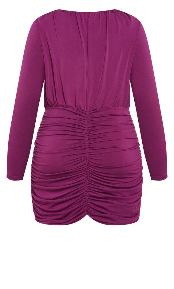 Sassy Sue Dress - phlox, PURPLE, alternate image number 4