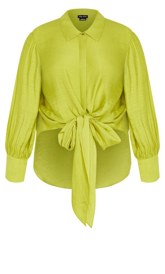 Rosabella Shirt - chartreuse, GREEN, alternate image number null