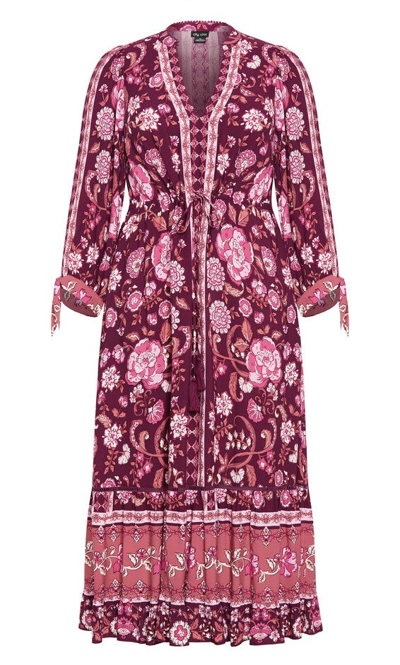 Winona Dress - amethyst, PURPLE, alternate image number null