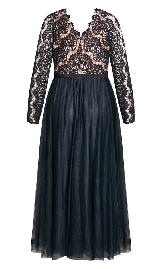Rare Beauty Maxi Dress - navy, BLUE, alternate image number null