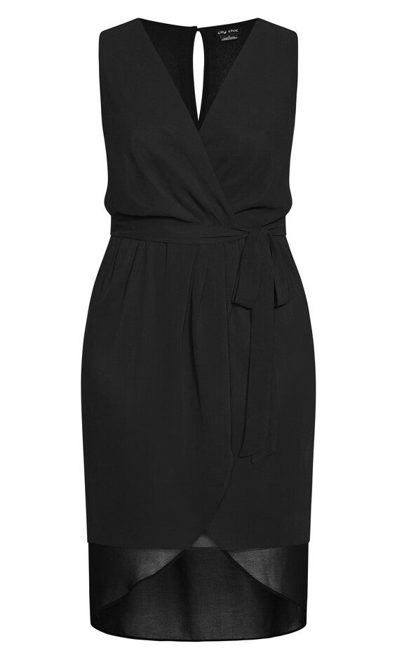 Sexy Tie Dress - black, BLACK, alternate image number 3