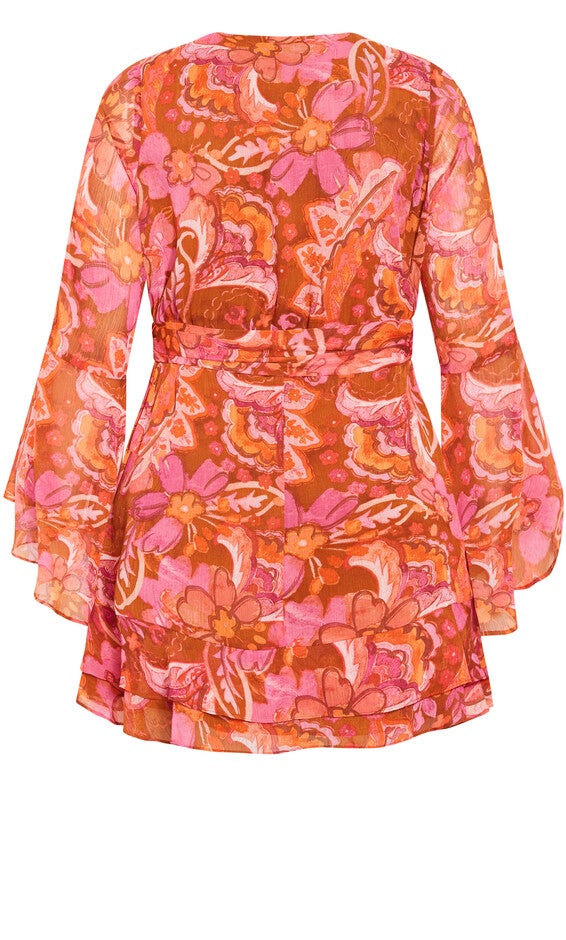 Lexi Dress - orange, FREEHAND, alternate image number null