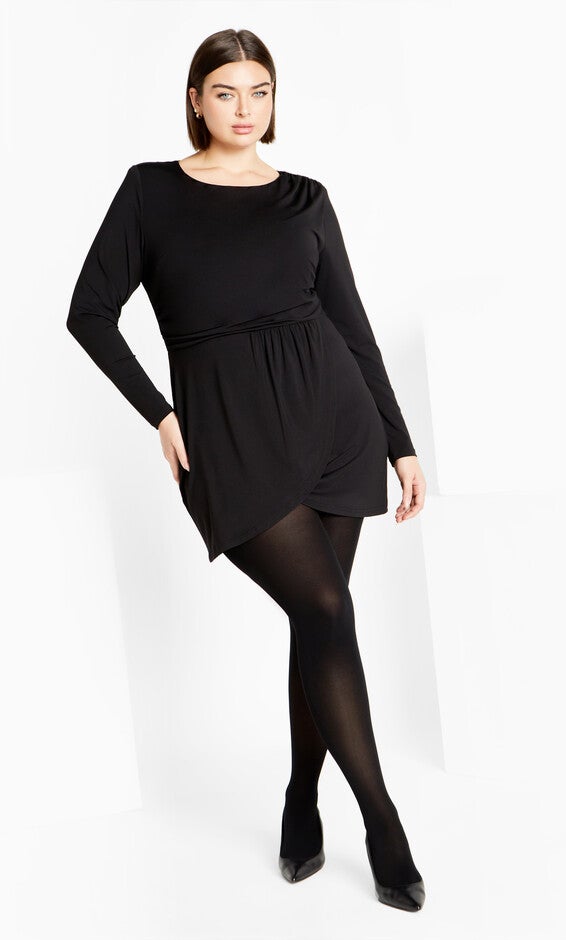 Kasey Dress - black, BLACK, hi-res image number 0