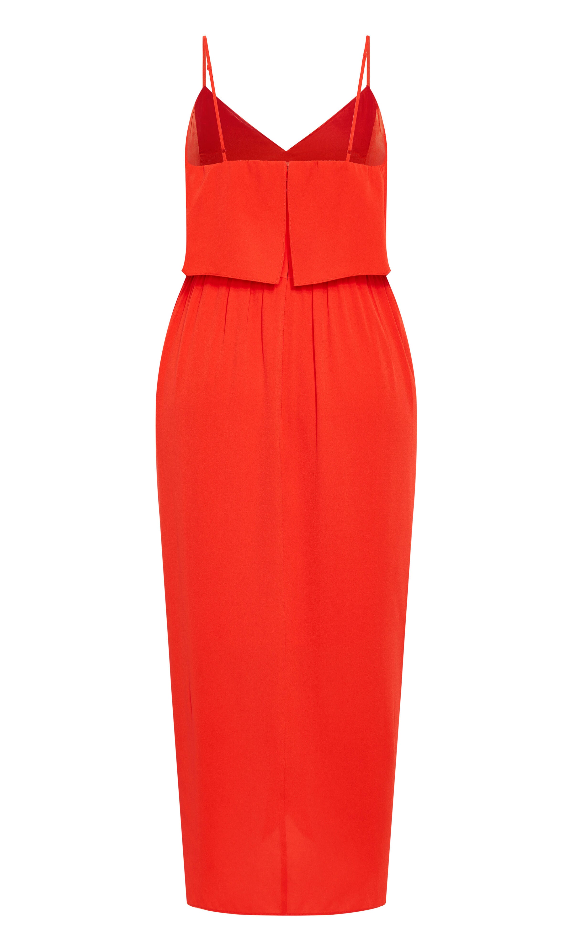 Overlay Dress - orange, ORANGE, alternate image number 5