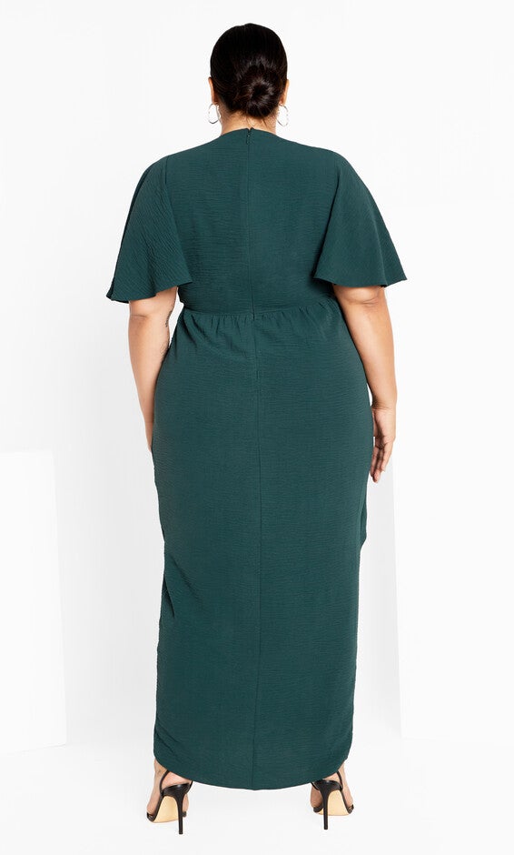 Braelynn Maxi Dress - emerald, GREEN, alternate image number null