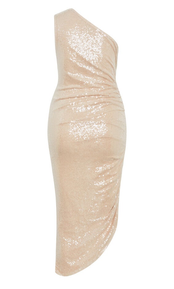 Orbit Dress - champagne, BEIGE, alternate image number 3