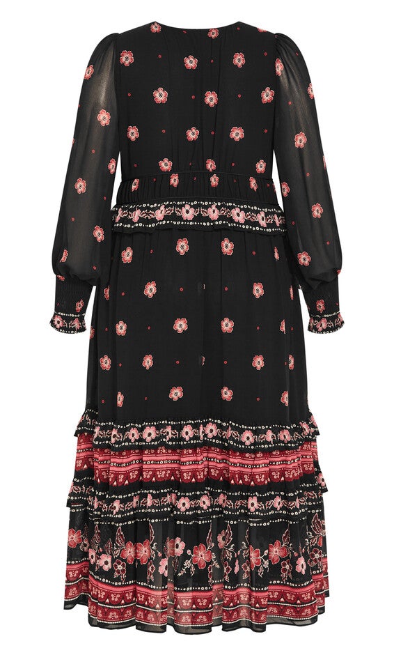 Camilla Maxi Dress - black, BLACK, alternate image number 3