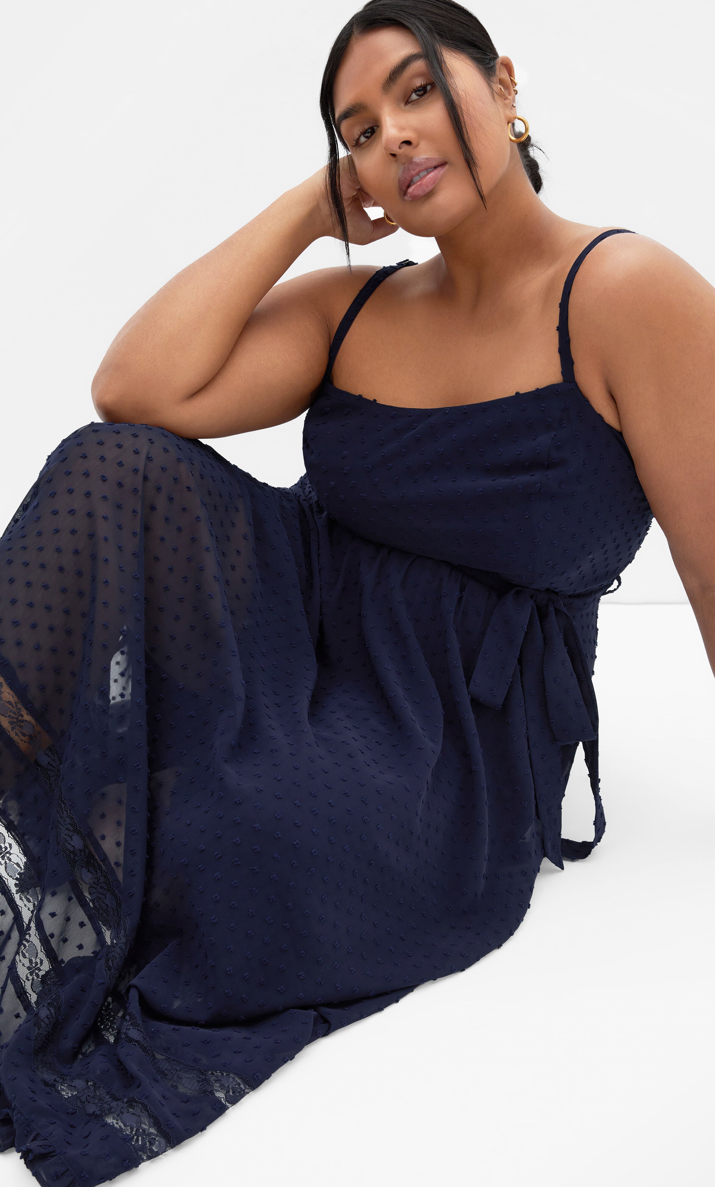 Flirty Nature Dress - navy, BLUE, alternate image number 2