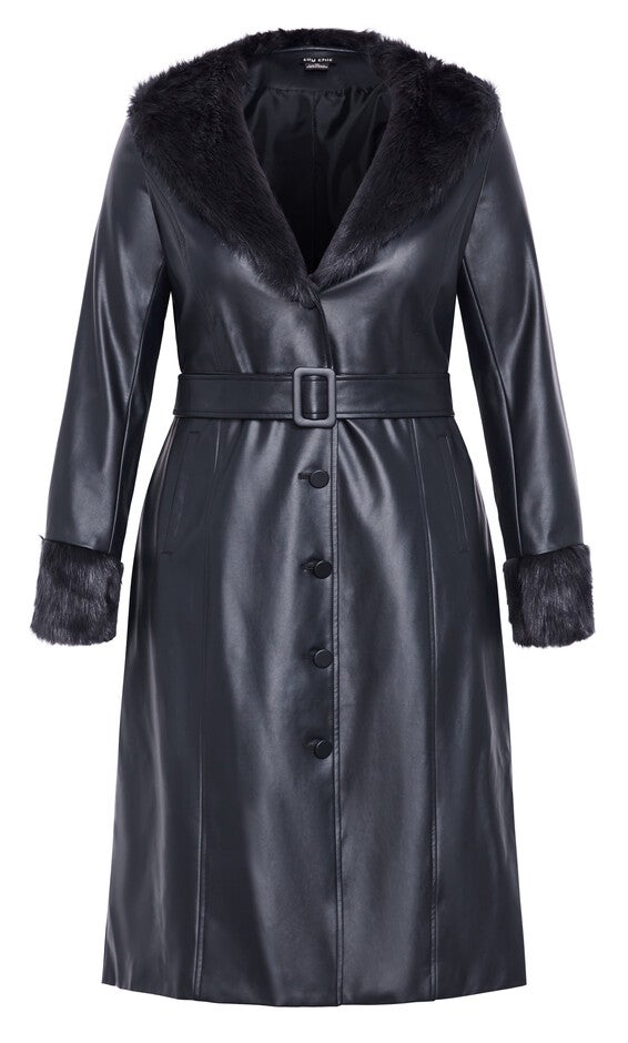 Spanish Romance Coat - steel blue, BLUE, alternate image number null