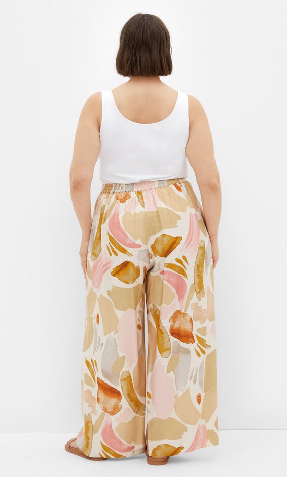 Surface Level Pant - print, WHITE, alternate image number null