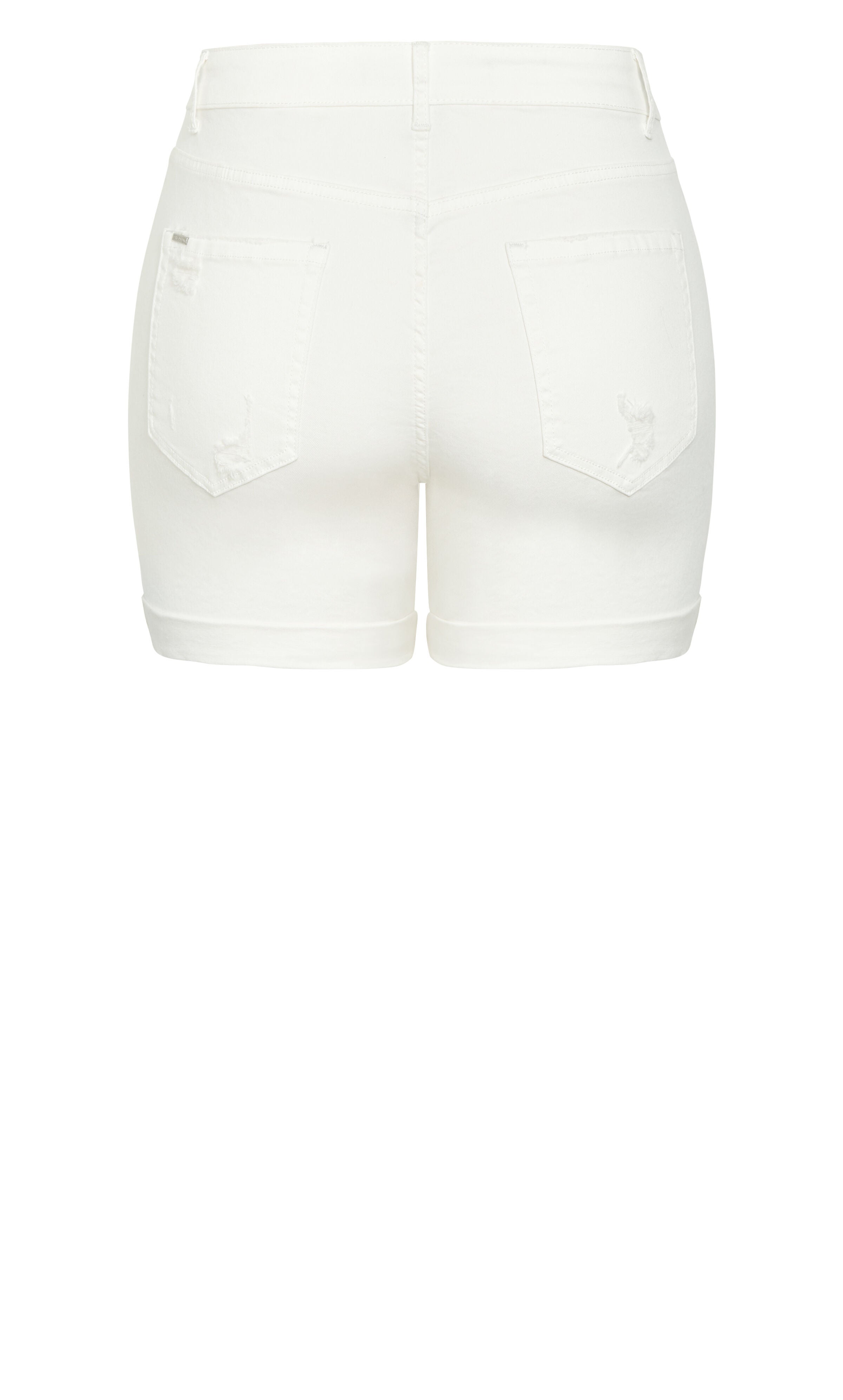 Ripped Love Short - ivory, WHITE, alternate image number 6