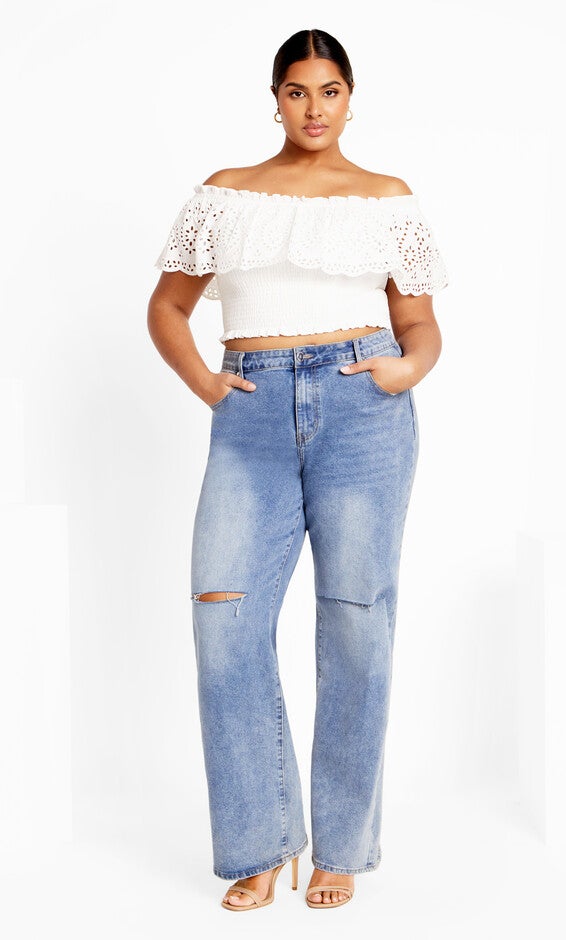 Jayde Top - ivory, IVORY, alternate image number 1
