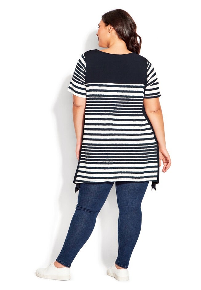 Karina Tunic, NAVY, alternate image number 6