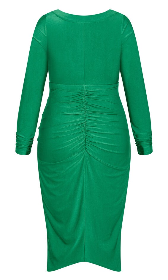 Marissa Dress - greenstone, GREEN, alternate image number 4