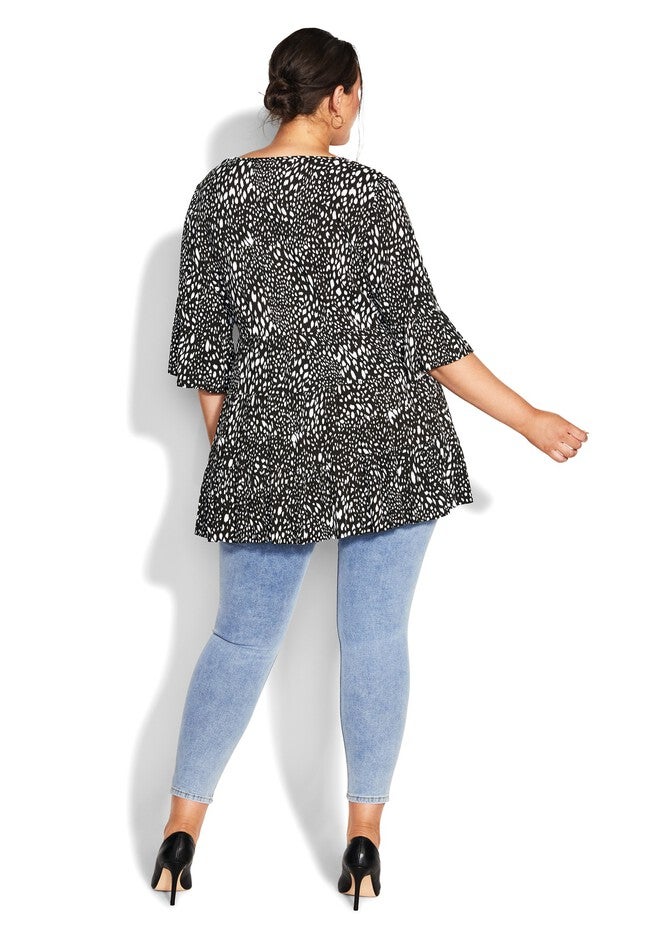 Lizzie Tiered Tunic, ANIMAL, alternate image number 3