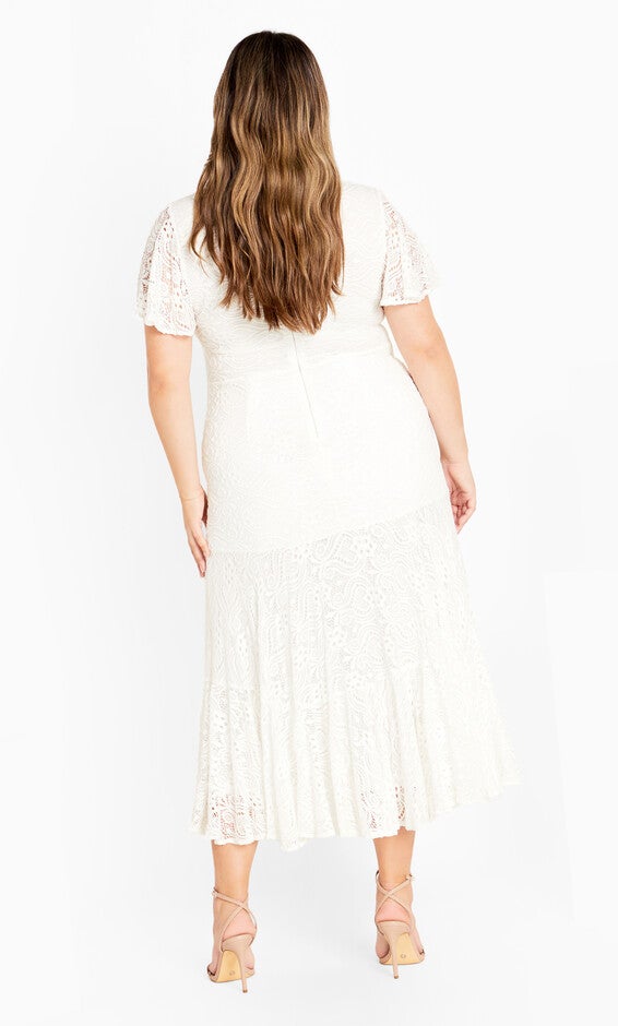 Christa Lace Dress - ivory, IVORY, alternate image number 1