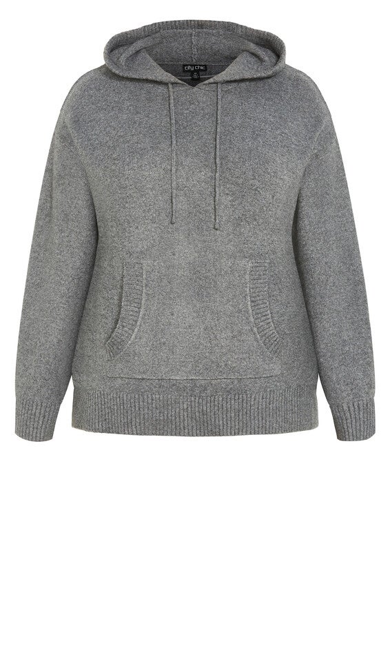 Ally Sweater - charcoal, GRAY, alternate image number null
