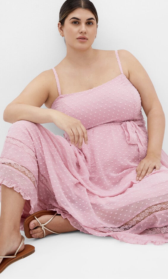 Flirty Nature Dress - pink, PINK, alternate image number null