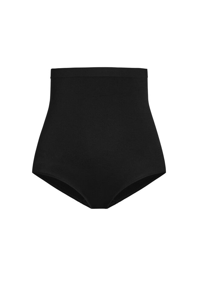 Hi Waist Shaper Brief, BLACK, alternate image number null