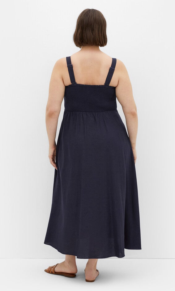 Collins Maxi Dress - navy, BLUE, alternate image number null